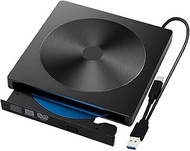 Portable DVD Player External DVD Drive USB 3.0 Portable CD/DVD+/-RW Drive/DVD Player For Laptop CD ROM Burner Compatible USB CD Drive Home Audio