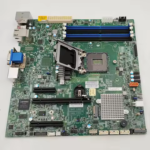 Workstation Motherboard X12SCZ-QF Q470 Chipset 10th Generation Core i9/i7/i5/i3 LGA-1200 DDR4 SATA3R