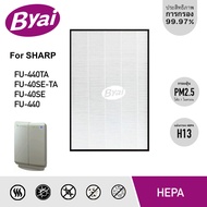 แผ่นกรองเครื่องฟอกอากาศ FZ-40SEF สำหรับ SHARP รุ่น FU-60SE FU-40SE  FU-440 FU-P60SE FU-888SV