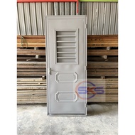 SKS 2in1 Rear Door Back Door Kitchen Door Metal Door Pintu Dapur Pintu Belakang Rumah Besi Grille Lo