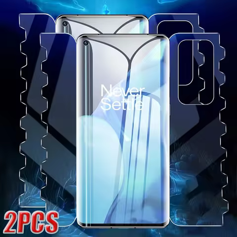 2PCS 360 Butterly Hydrogel Film For Oneplus 13 12 11 10 9 Pro 10T 9RT 8T Full Cover Screen Protector