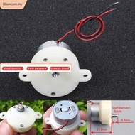 <LOMC>Small DC Gear Motor 3-9V Mini Worm Gear Motor Slow Low Speed 9-32RPM DIY 50mA