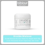 Druide BioLove No Zinc Paste For Diaper Rash 60g - Zinc-Free Baby and Child Diaper Rash Treatment Cr