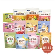 [BeBecook] Baby Snack Sarr Kung Probiotics Corn Balls Rice Sticks Rice Puffs