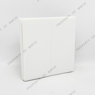 SCHNEIDER VIVACE E SWITCH 2 GANG 2 WAY WHITE KBN3216_2_WE