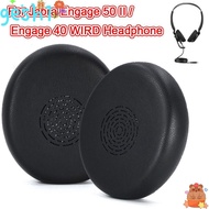 GESH1 1 pair Earphone Cushions, Replacement Protein Leather Headphone Ear Pads, Sponge Foam Headset 