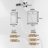 COTTONXHOME A/B/D1-D74 S,Q Set Cadar Viral Murah  680TC PREMIUM QUALITY 4 IN 1 QUEEN & 2 IN 1 SINGLE