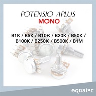 MONO B1K Potentiometer B5K/ B10K/ B20K/ B50K/ B100K/ B250K/ B500K/ B1M/ (3 feet)