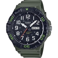 [CASIO] Standard Big Face Quartz Wristwatch MRW-210H-3AV  Military Green Overseas Model
