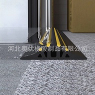 Heightened Garage Door Bottom Seal Strip Universal Threshold Waterproof Rainproof Seal Strip Roller 