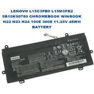 LENOVO L15C3PB0 L15M3PB2 5B10K90780 CHROMEBOOK WINBOOK N22 N23 N24 100E 300E 11.25V 45WH BATTERY