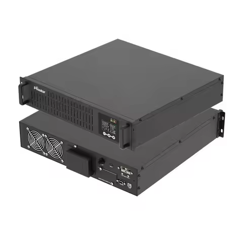 6KVA/6KW Single-Phase Rack Mount Online UPS with Programmable Output & 192VDC Battery for 220V/230V 