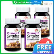 High Content Vitamin B Complex Active B Group B6 B12 4 Bottles 12 Months Canadian Direct Import Vita