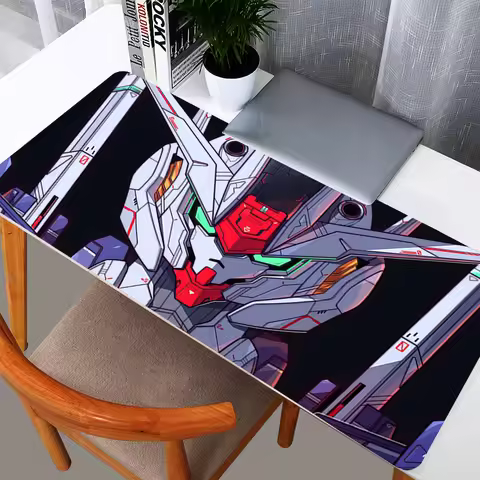 Mechanical Warrior Gundam Aerial Large Mouse Pad Gamer Keyboard Mousepad Pc Computer Desk Mat Gaming