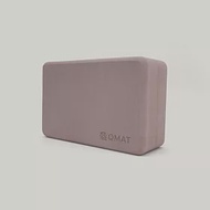 【QMAT】50D瑜珈磚1入組 - Yoga blocks 藕色