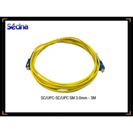 Fiber Patchcord SC/UPC - SC/UPC SM 3.0mm - 3M
