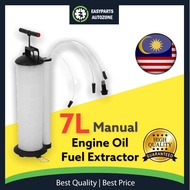 Autozone 7L Engine Oil Fuel Extractor Pump Manual suction Vacuum Petrol Fluid Transfer