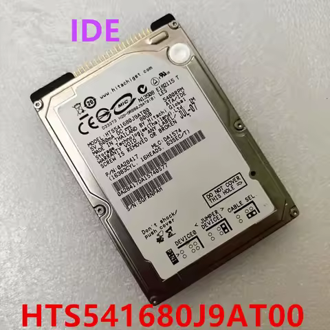 Original New Hard Drive For Hitachi 80GB IDE 2.5" For HTS541680J9AT00