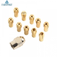 Brass Collet Chuck Easy To Switch Sizes For Drill Bits Collet Chuck Set