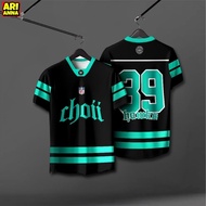 Free Custom Name Number 2025 Choii Baju Jersey Lelaki Viral Custom Jersey Collar Retro Collar Jersey