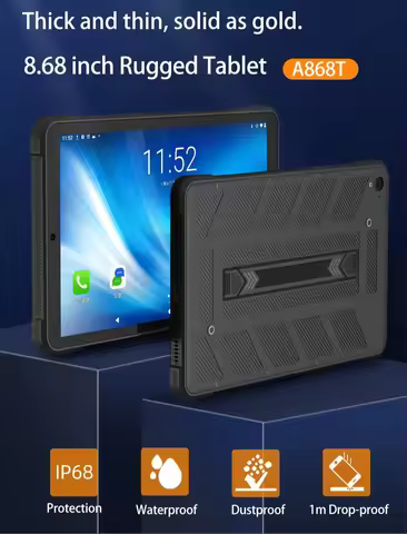 Tablet PC 8-inch IP68 Waterproof 8-Core 8 + 128GB Industrial Rugged Handheld Tablet PC