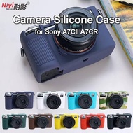 Camera Silicone Case for Sony Alpha 7C Mark II A7CR Camera Cover Full Body Case Protector Sony A7CII