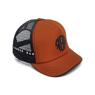 Topi Trucker lidah Pendek Topi Pria Trucker Jaring Black Gray Topi jaring Pria Original