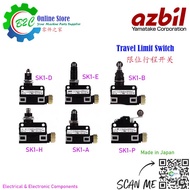 Azbil SL1-A SL1-D SL1-H SL1-P Machine Travel Limit Switch Yamatake Long Cross Roller Plunger IP67 限位