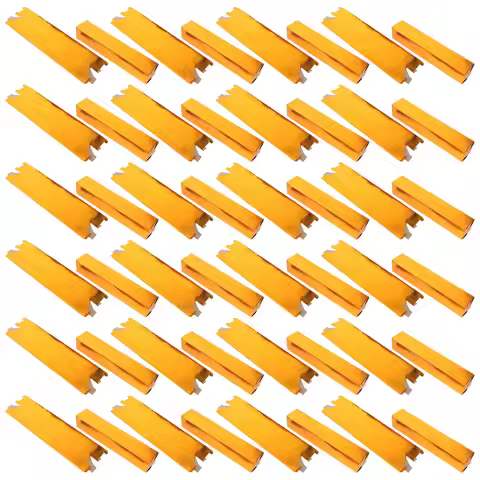 200Pcs Ancestor Money Handmade Gold Foil Paper Bars Sacrificial Offering Ancestor Worship Burning Pa