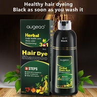 Hair dye Black Shampoo 500ml Fast Dye Hair Shampoo Black Hair Color Product Uban Syampoo Halia Lebat rambut Gugur