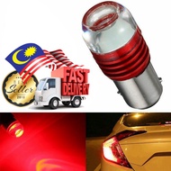 Car Motorcycle Led Brake Light Signal Light With Flash Red Colour size 1016 Bulb Led