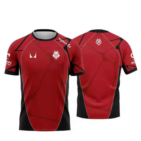 2026 New G2 Jersey E-sports CS2 LOL VALORANT Men's Women's Suitable Breathable Fashion T Shirt Custo