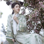 Original Traditional Cheongsam with Wide Sleeves - Evening Dress, Historical Attire Inspired by Qing