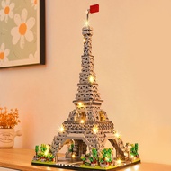 Eiffel Tower Eiffel Compatible LEGO Building Blocks Level 10 Difficult Assembly Large Building Model