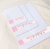 Watercolor Paper Cellulose 250gsm / Painting Paper Kertas Cat Air - Daily Inspire