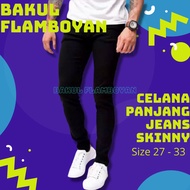 HITAM Black jeans / black jeans trousers