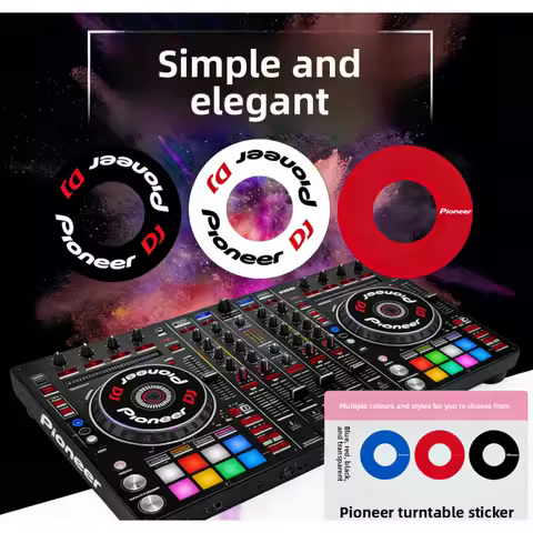 FOR Pioneer DJ Limited Edition Turntable Skin Sticker Protective PVC Decal for CDJ 2000 DDJ RB 400 S