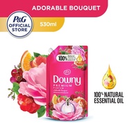 [East Malaysia] Downy Premium Parfum Adorable Bouquet Concentrate Fabric Conditioner Refill 530ml