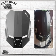 adv Windshield ADV150/160 Low Shape Honda Accessories Aluminum Work Car Decoration Must Have