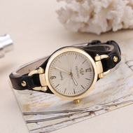 【HOMP】Ladies  Fashion Small Dial Student Watch Square Quartz Watch Thin Strap Watch