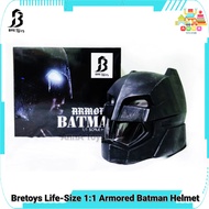 หมวกแบทแมน Bretoys Life-Size 1:1 Armored Batman Helmet Batman V Superman สวมใส่ได้จริง ของแท้