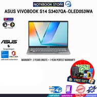 [ผ่อน0%10ด.]ASUS VIVOBOOK S14 S3407QA-OLED053WA/Snapdragon X X1-26-100/ประกัน 3 YEARS Onsite+1Y Perf