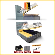 Storage Bed and Mattress in Single/Super Single/Queen/King-225