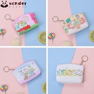 WONDER San-X Sumikko Gurashi Coin Bag Birthday Gift Pouch Cartoons Pattern Wallet Zipper Pocket