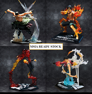 One Piece Action Figure Model Luffy Sanji Zoro Ace Shanks Anime Figur Figurine Monkey D Luffy 海贼王 手办