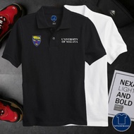 UNIVERSITI MALAYA T-SHIRT POLO - KUALITI PREMIUM