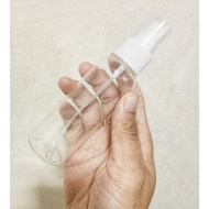 Empty Spray Bottle 100 ML. 100 ML (Diameter 3.5 cm. Height 14.5) Used To Put Alcohol Various Liquid 