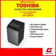 TOSHIBA 8KG Top Load Washer AWM901BM(SG)