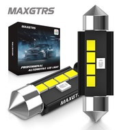 MAXGTRS 2x C10W C5W LED Canbus Festoon 31mm 36mm 39mm 42mm Bulb Interior Reading Light