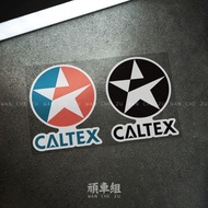 [Taiwan Shipment] Suitable for Caltex Caltex Engine Oil Decorative Stickers Motorcycle Car Lubricant